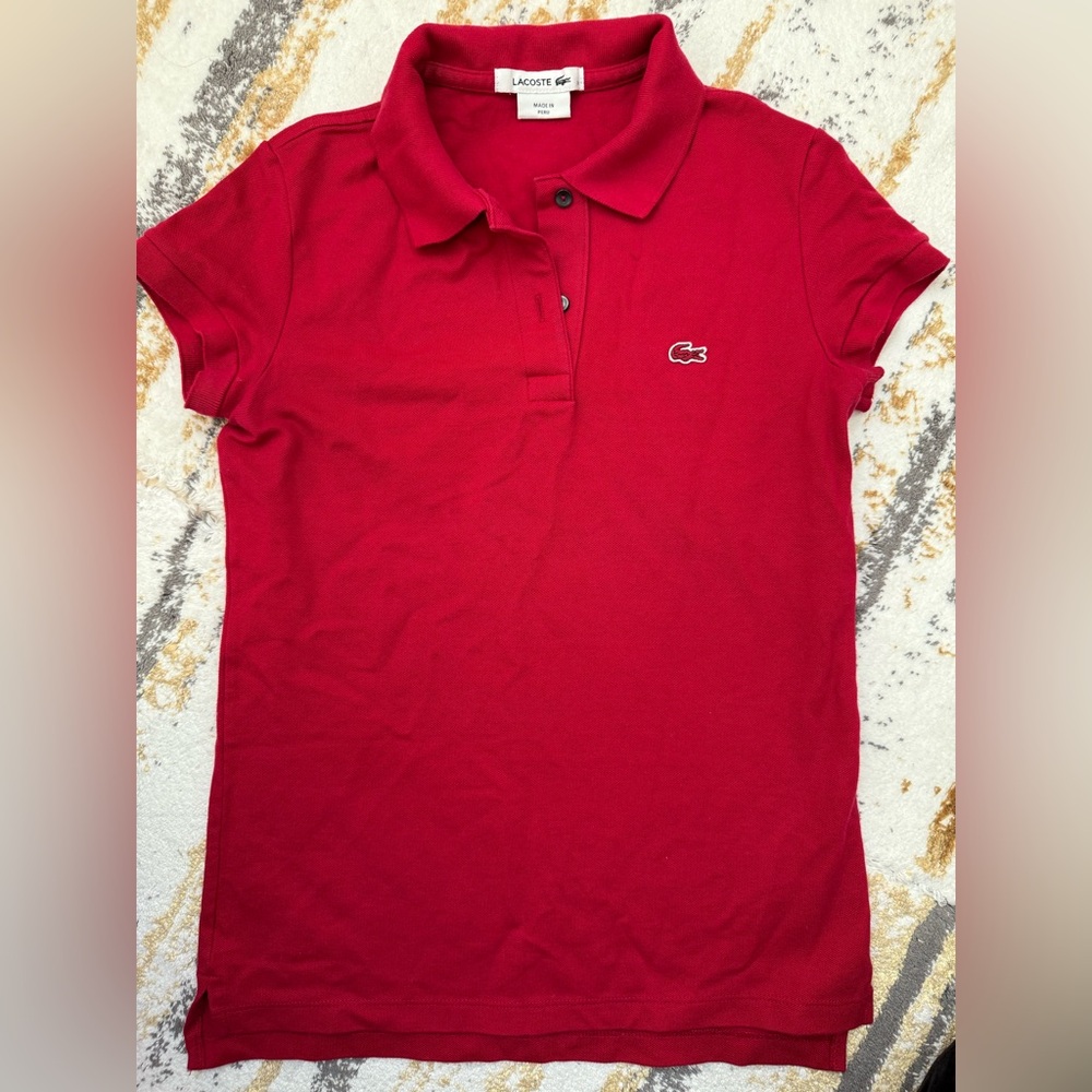 Authentic women’s Lacoste polo/top